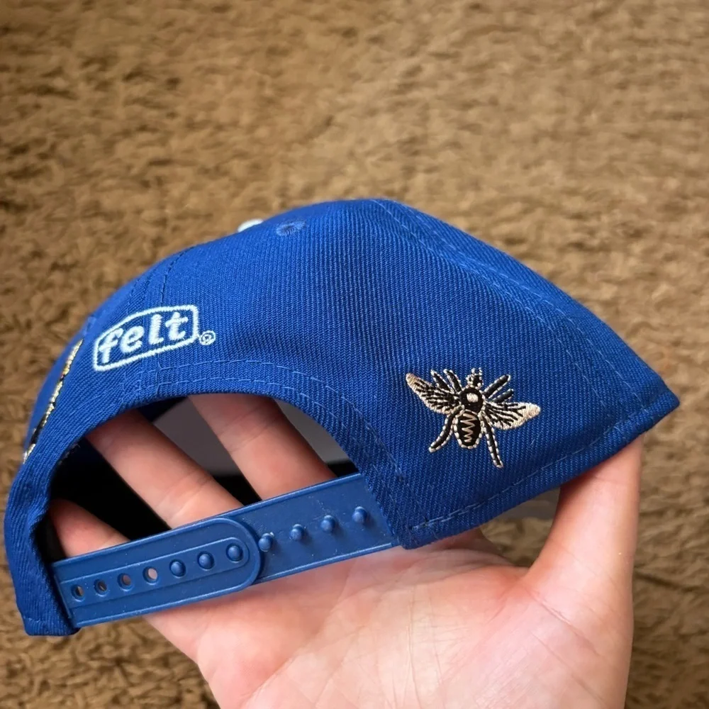Los Angeles Dodgers New Era x Felt Low Profile 9FIFTY Snapback Hat - Royal